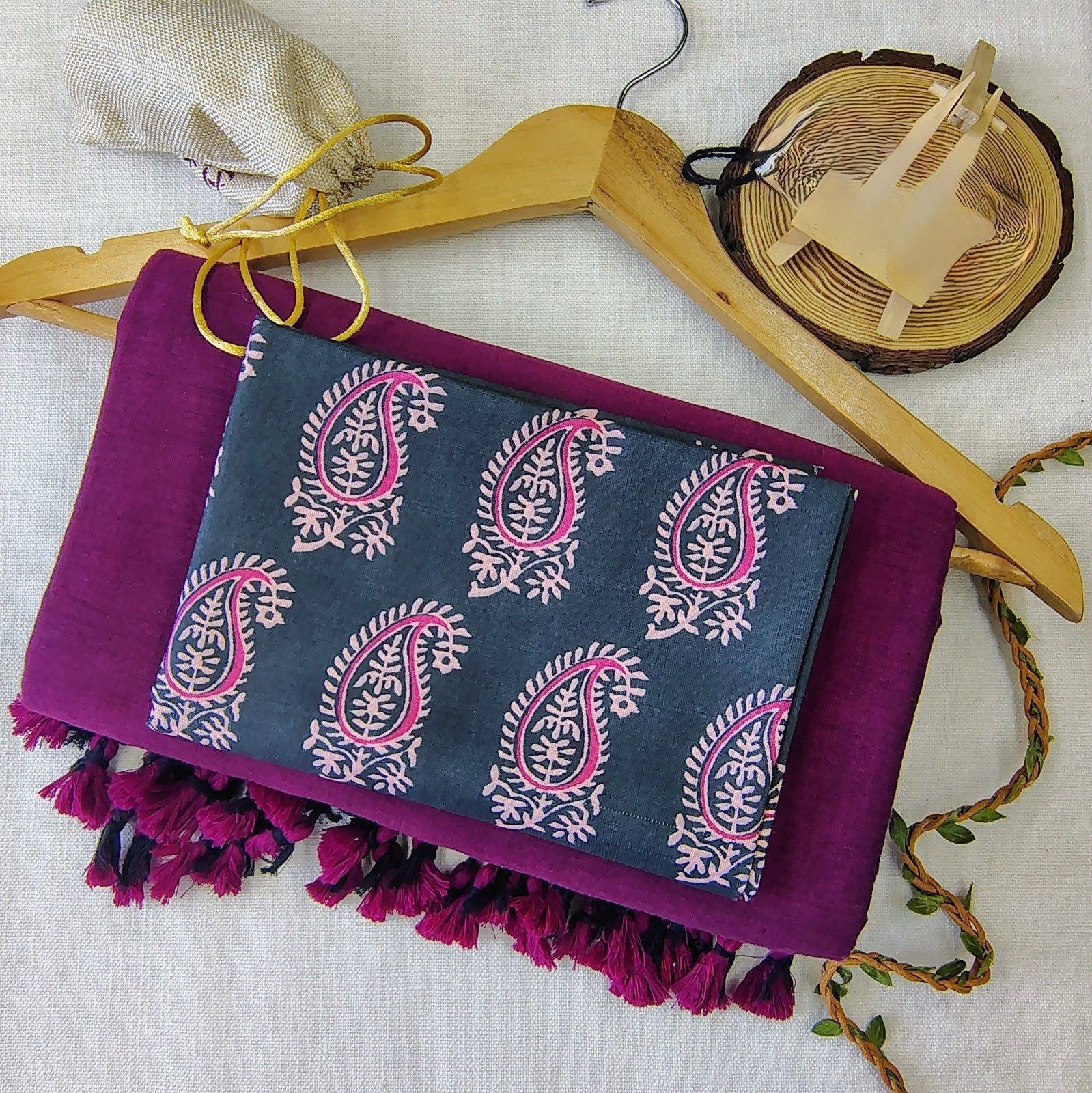 Handloom Khadi Cotton Saree – Lightweight Daily Wear | Premium Quality