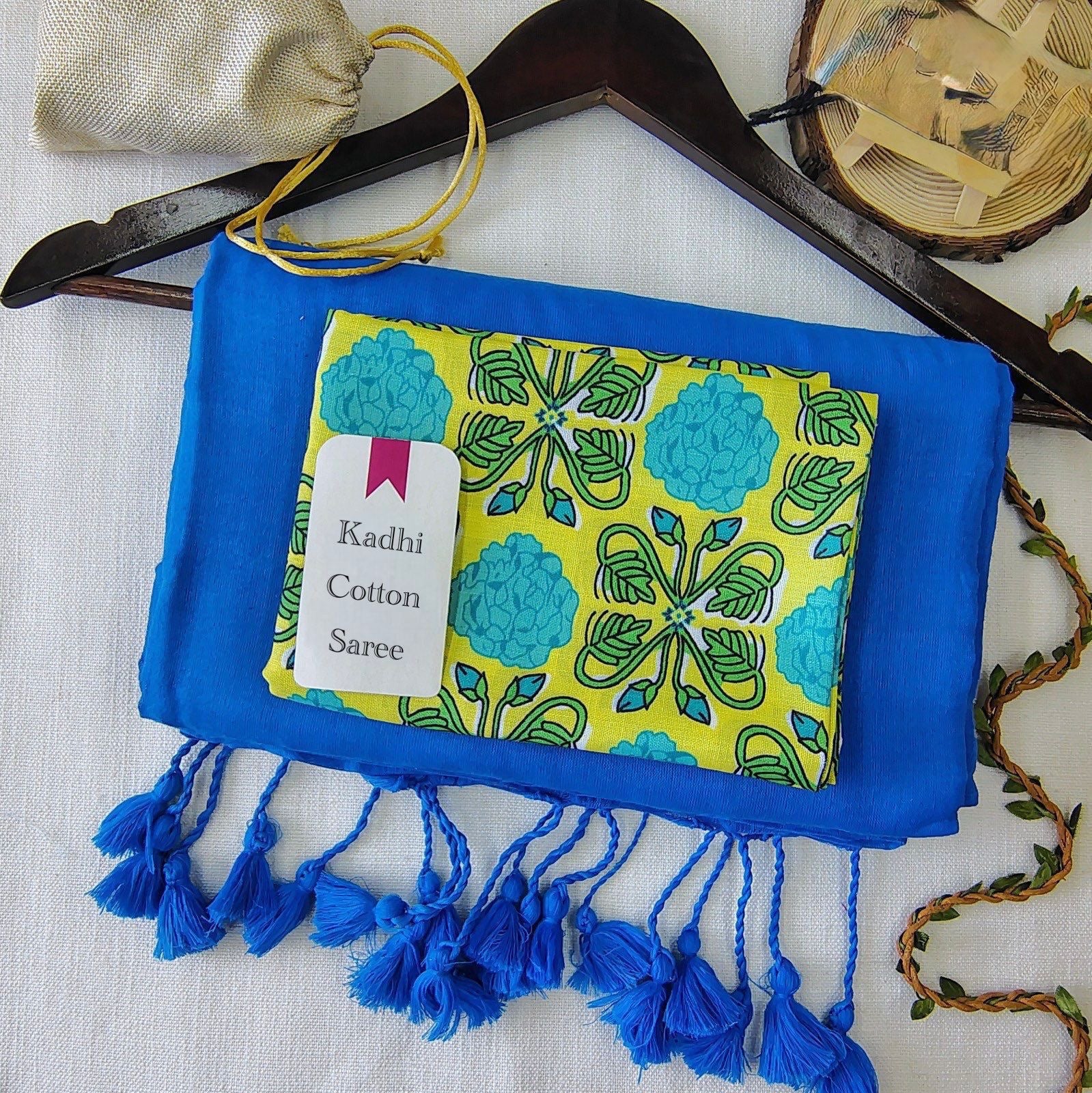 Handloom Khadi Cotton Saree – Lightweight Daily Wear | Premium Quality