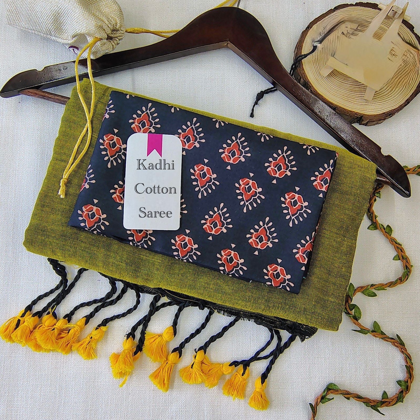 Handloom Khadi Cotton Saree – Lightweight Daily Wear | Premium Quality