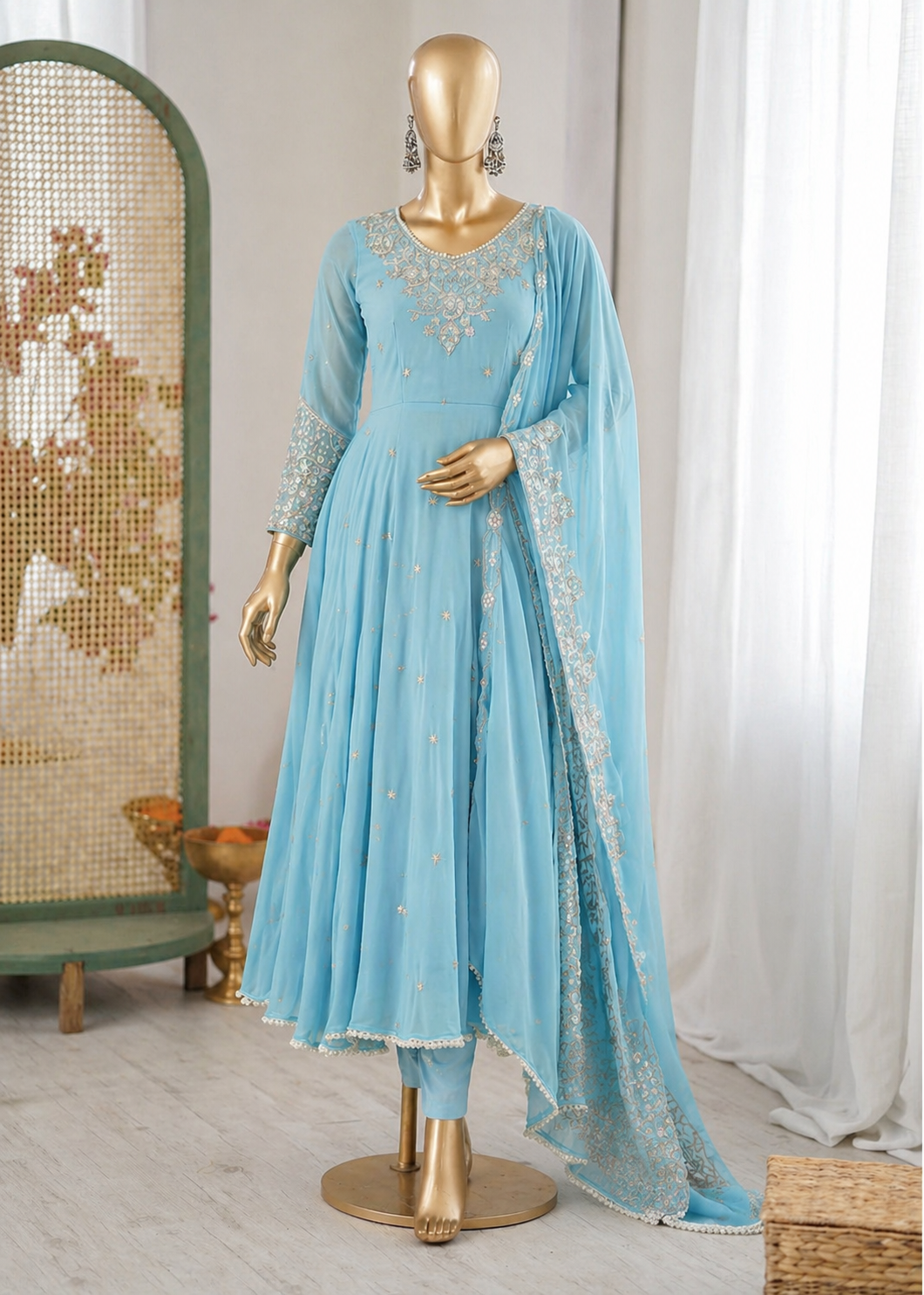 Beautiful anarkali set 💕