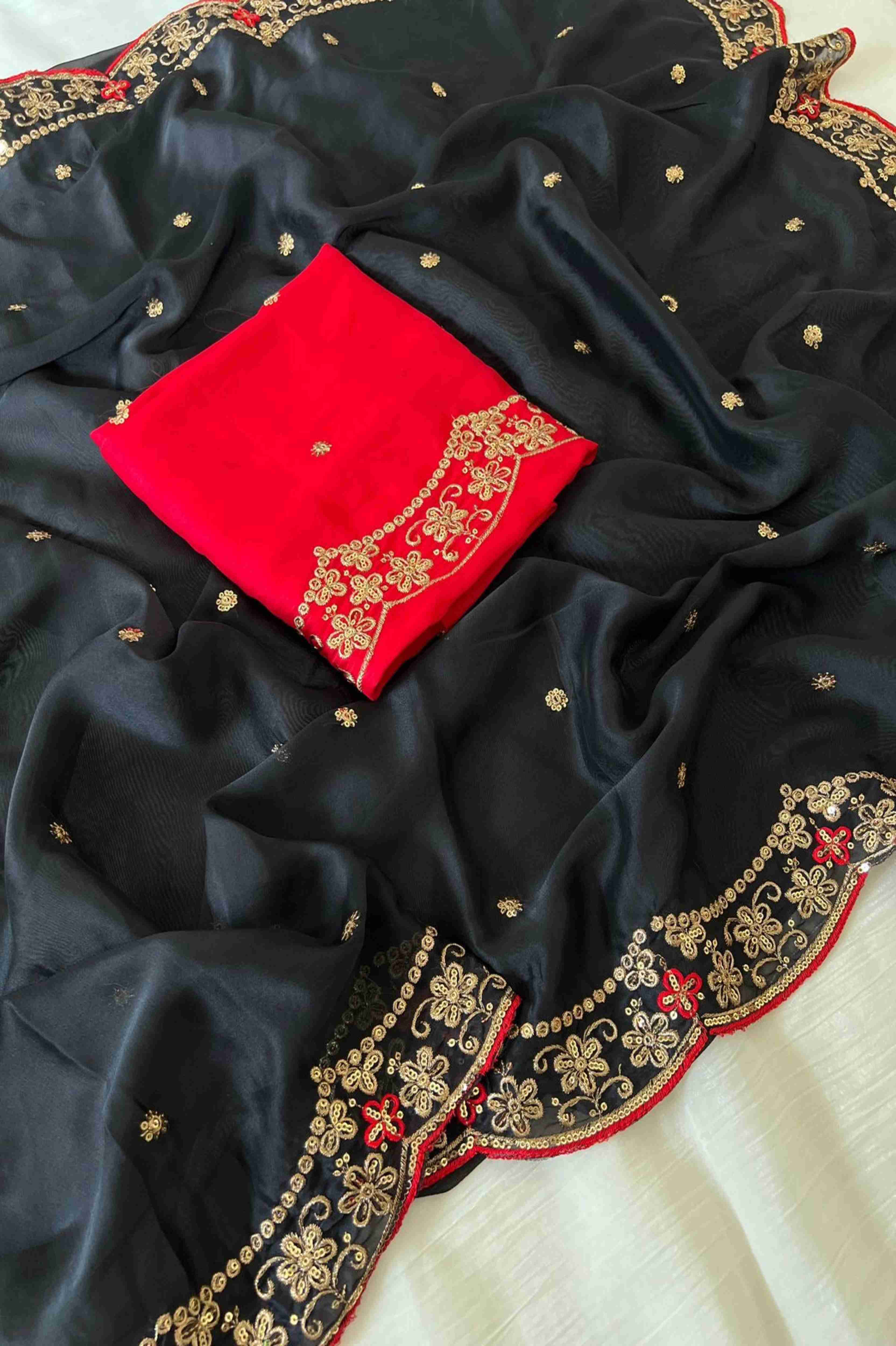 Premium Rangoli Silk Designer Saree