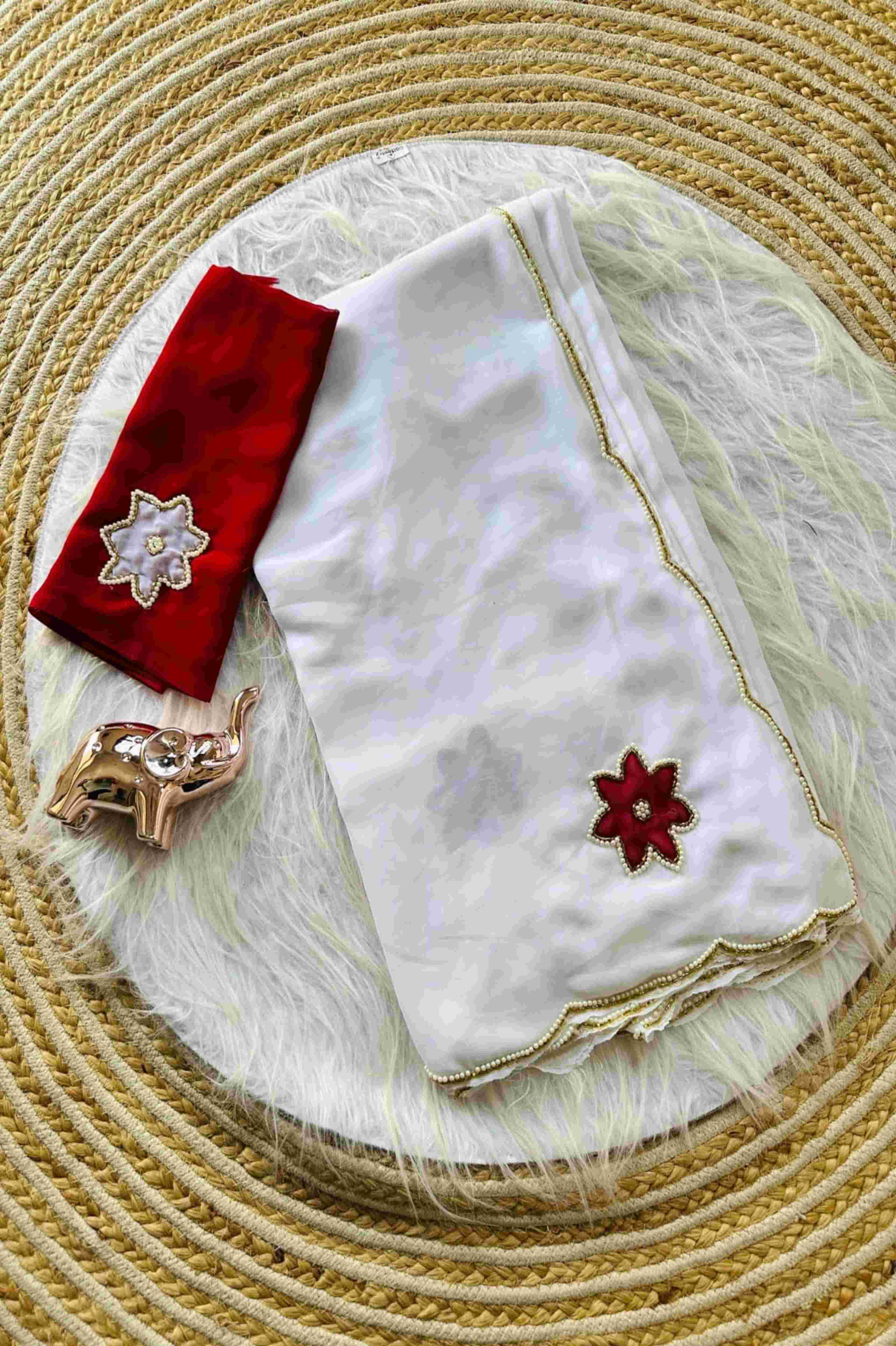 Star Georgette Work Saree