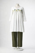 🌼 Designer Embroidery Kurti Set Launch 🌼

Step into elegance with our beautifully crafted Designer Embroidery Kurti paired with Ankle Length Pant – a perfect blend of comfort & style 👑
Make a confident and graceful statement wherever you go!