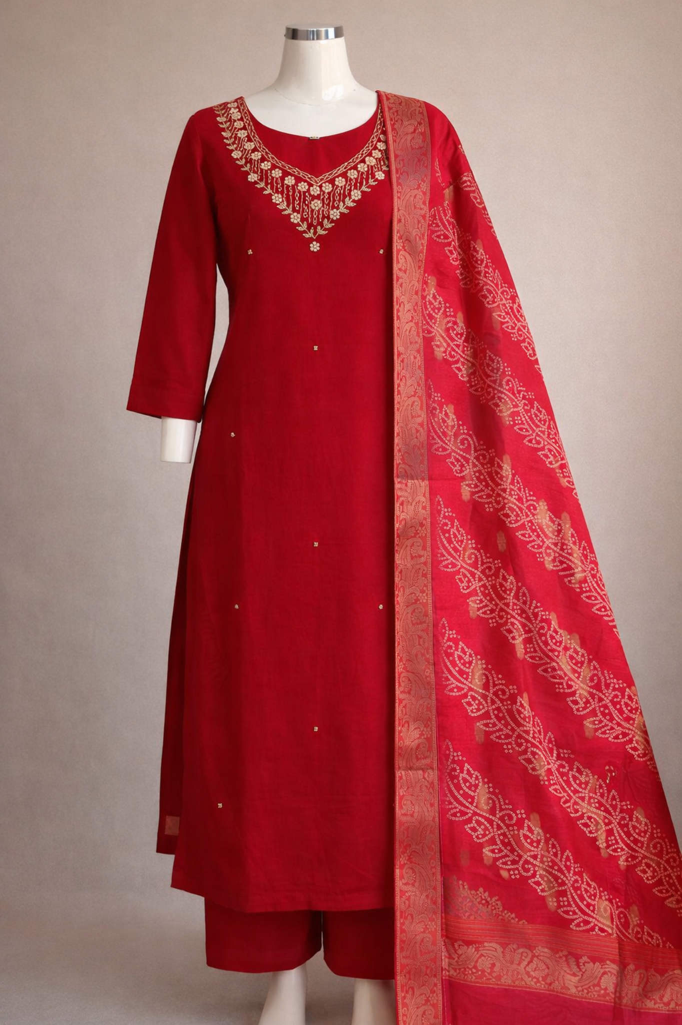 New Collection Roman Silk Kurti Set