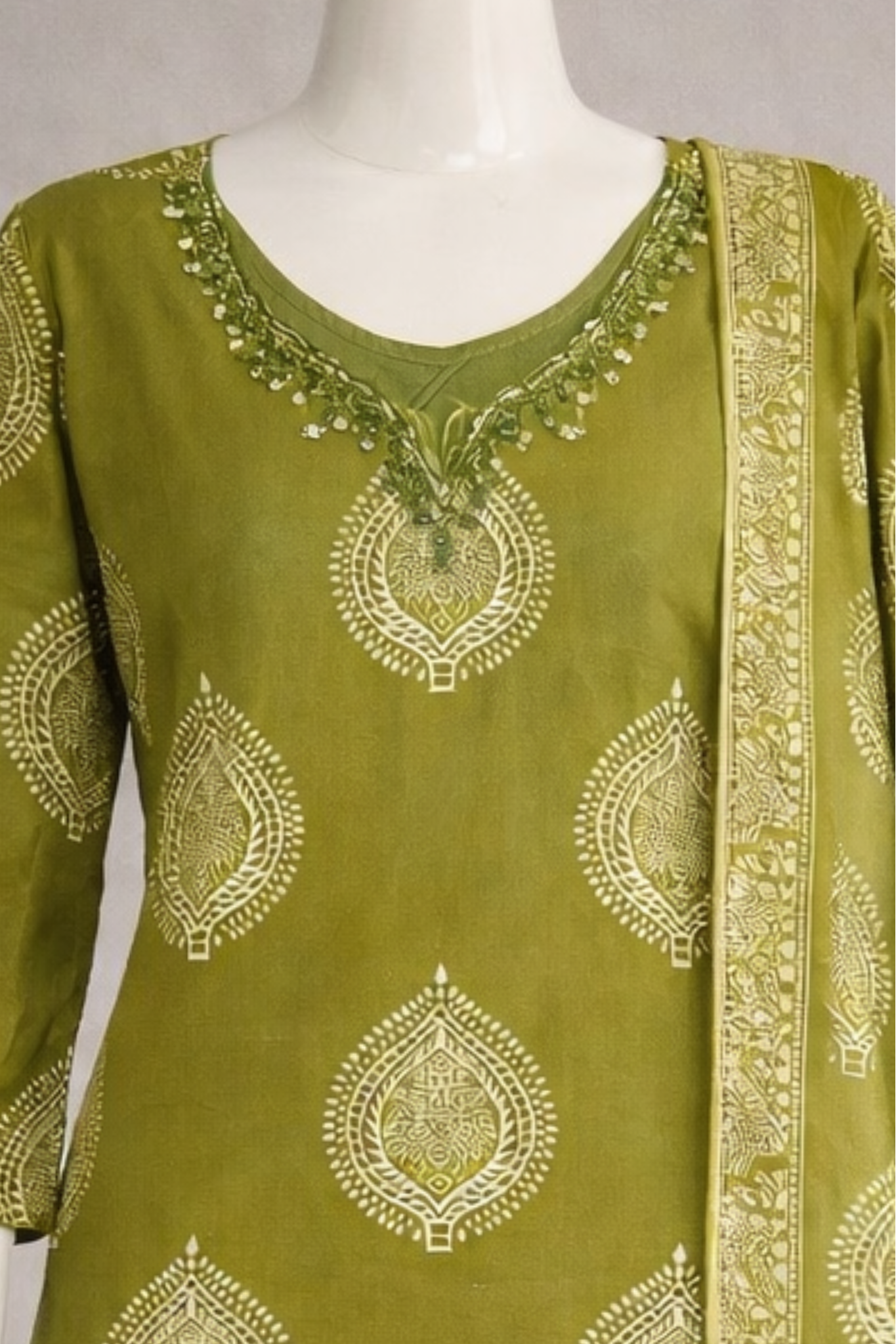 Premium Muslin SilK kurti set