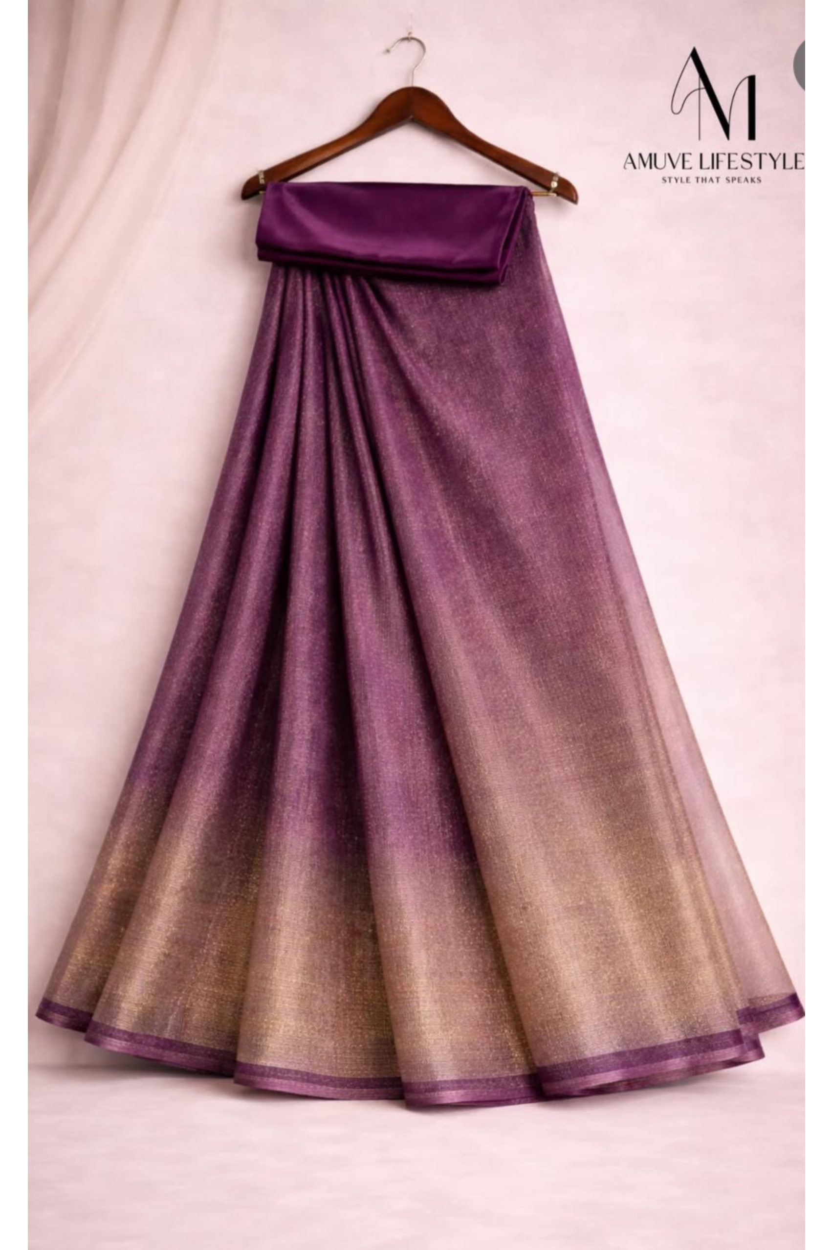 Crush Crunch Saree – Elegant Everyday Style