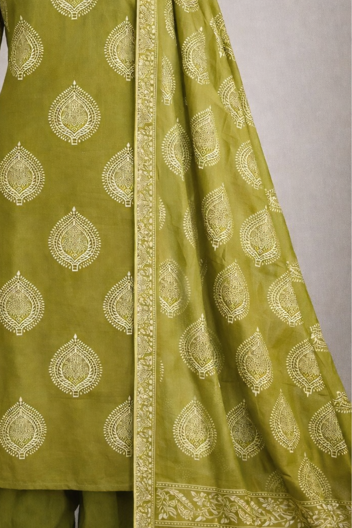 Premium Muslin SilK kurti set