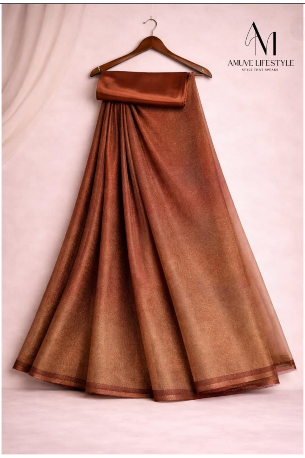 Crush Crunch Saree – Elegant Everyday Style