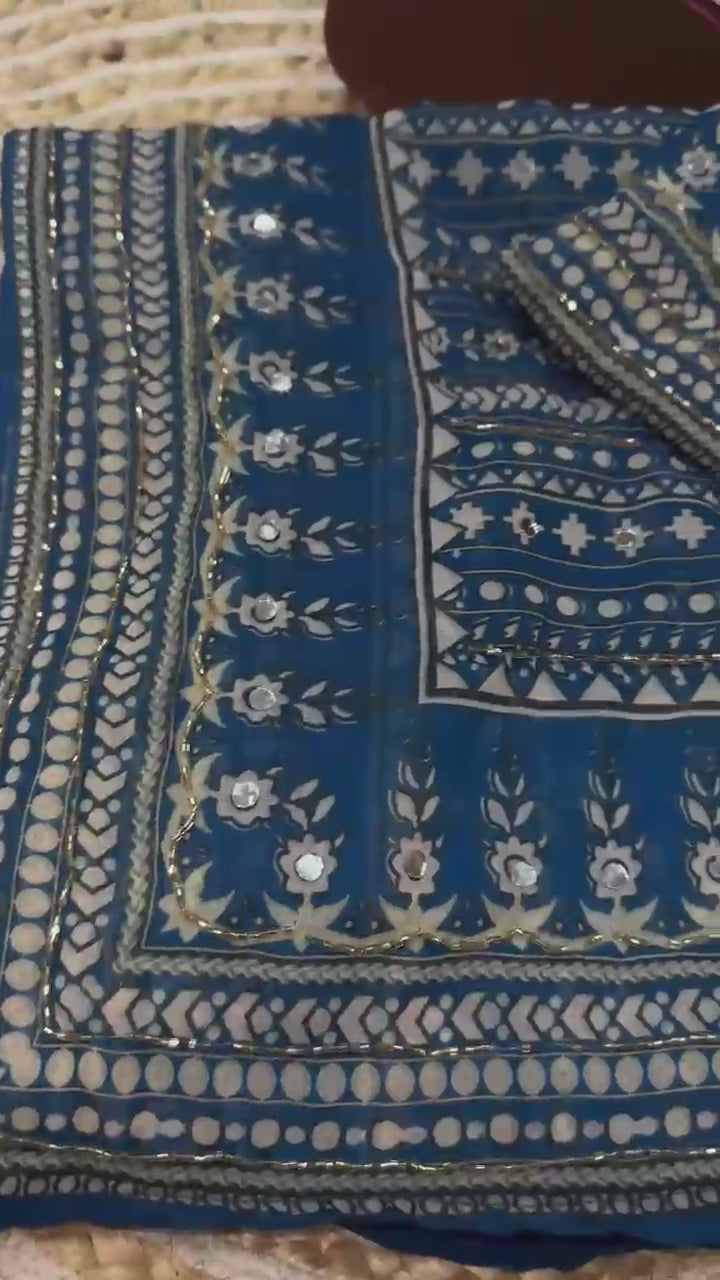 Bollywood style designer saree