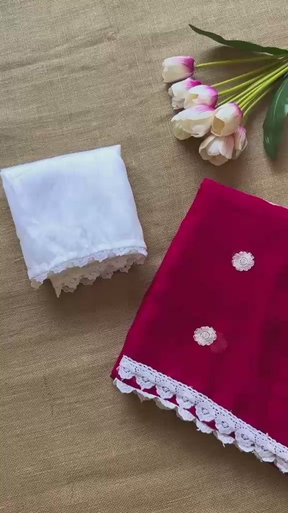 🌸 Elegant Soft Georgette Embroidery Saree Collection 🌸